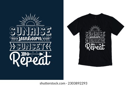 Summer t-shirt design, with tropical beach t-shirt design, Summer time hawaii beach t-shirt design,Vintage hawaii surfing label,
Hand painted watercolor summer lettering
