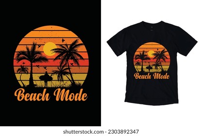 Summer t-shirt design, with tropical beach t-shirt design, Summer time hawaii beach t-shirt design,Vintage hawaii surfing label,
Hand painted watercolor summer lettering