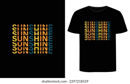 Summer T-Shirt Design, Typografie Summer T-Shirt Design