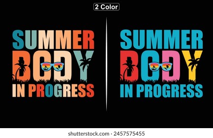 Summer Tshirt Design. Use for T-Shirt, mugs, stickers, etc.