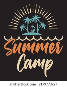 Summer T-Shirt Design or Vacation Shirts