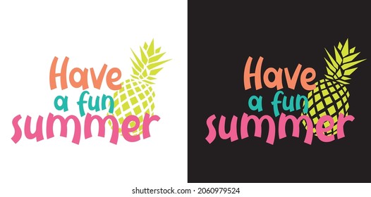 Summer tshirt design, Vector tshirt design