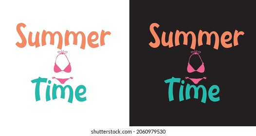 Summer tshirt design, Vector tshirt design