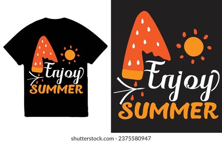 summer t-shirt design, vector art, fashion design, art, illustration, vintage, Christmas, winter, summer vibes, graphics, design collection, graphics resource