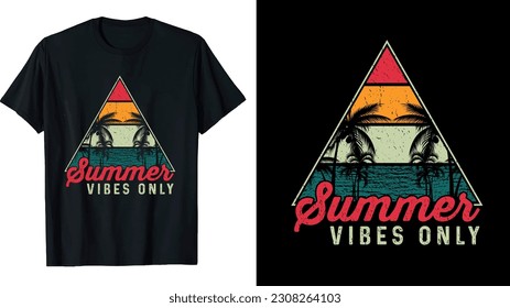 SUMMER T-SHIRT DESIGN VECTOR EPS 