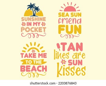 Summer t-shirt design vector file