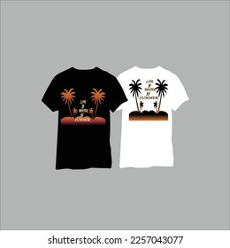 Summer t-shirt design vector files