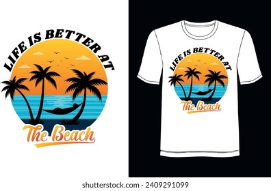 Summer T-shirt Design. Summer Vibes Only.
