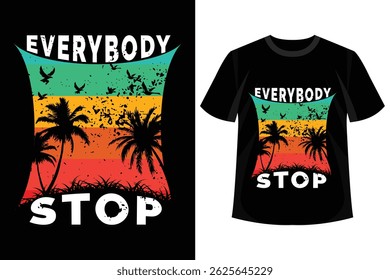 Summer T-Shirt Design, Vintage T-Shirt Design