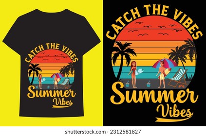 summer t-shirt designs art summer