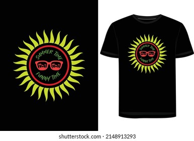 summer T-shirt is suitable for them who want to enjoy the summer vacation. 