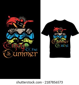  Summer, Summer T-shirt, Vintage T-Shirt,Beach T shirt, Trendy Beach T shirt ,Trendy Shirts, Summer Shirt,Funny Summer shirt,Beach Vacation T shirt – Printable Sublimation Design.