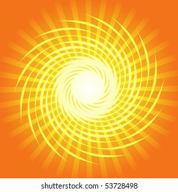 Summer Twirl Light Burst Background