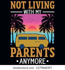 Summer typographic tshirt design vector design