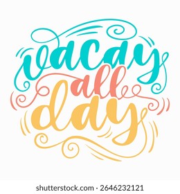 Summer typography quotes, Summer lettering poster design, Vintage summer graphic with script text