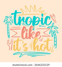 Summer typography quotes, Summer lettering poster design, Vintage summer graphic with script text