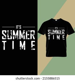 Summer Typography t shirt design 