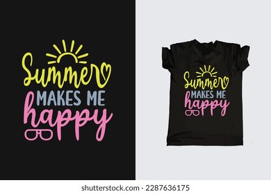 Summer Typography T-shirt Design, Summer and beach Quotes lettering svg design Summer vibes Graphic tee print and merchandise, sticker, banner, poster, flyer, badge,vector illustration 