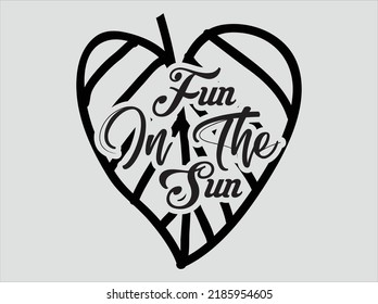 Summer typography  t-shirt design vector file
