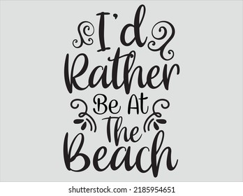 Summer typography  t-shirt design vector file