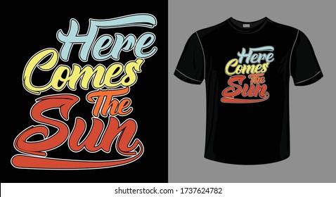  Sommer Typografie T-Shirt Design.Sommer Tees Design.Farbenfrohe Vektorschrift für Druck, Hemd und Poster. Typografisches Design.
