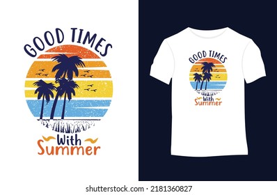 Summer typography t-shirt. Stylish t-shirt and apparel modern design with creative style , typography, print, vector illustration.