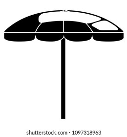 Summer umbrella icon