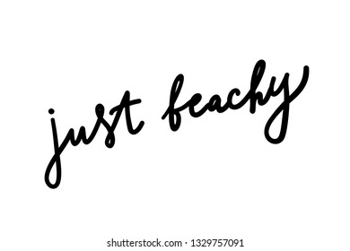 Summer unique hand drawn lettering . Vector elements for greeting cards, invitations, posters, T-shirt design, fabric, clothes.