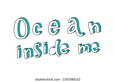 Summer unique hand drawn lettering . Vector elements for greeting cards, invitations, posters, T-shirt design, fabric, clothes.