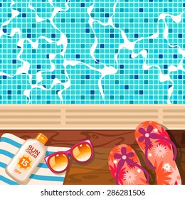 Summer vacation background