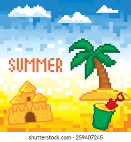 Tropical Pixel Art Stock Images, Royalty-Free Images & Vectors ...