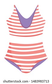 Summer and vacation bikini design