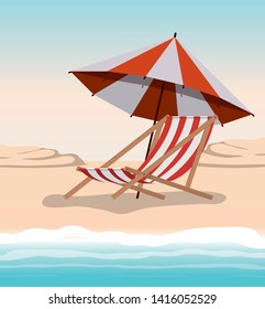 Summer and vacation chair design