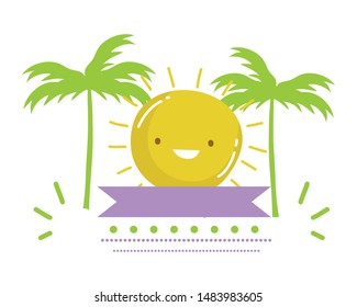 Summer and vacation  design