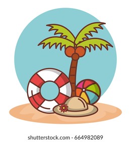 Summer vacation design
