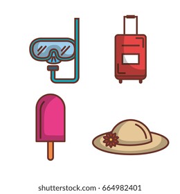 Summer vacation design