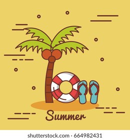Summer vacation design