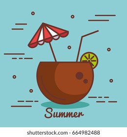 Summer vacation design