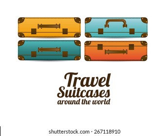 Summer Vacation design over white background, vector illustration