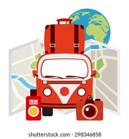 summer vacation design, vector illustration eps10 graphic 