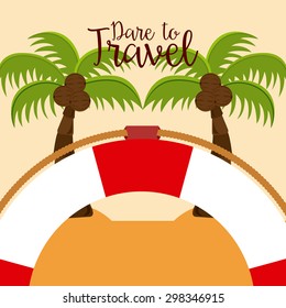 summer vacation design, vector illustration eps10 graphic 