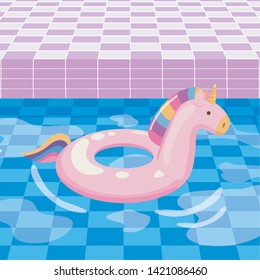 Summer and vacation icon set design