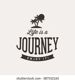 Summer Vacation label