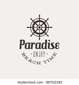 Summer Vacation label