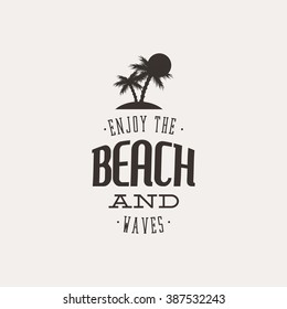 Summer Vacation label