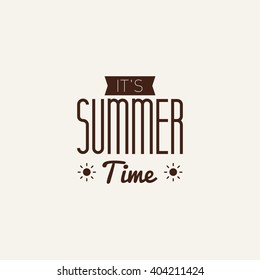 Summer Vacation label