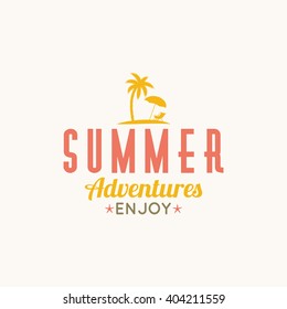 Summer Vacation label