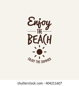 Summer Vacation label
