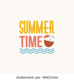 Summer Vacation label