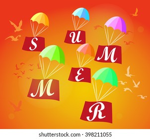 Summer Vacation Poster Design